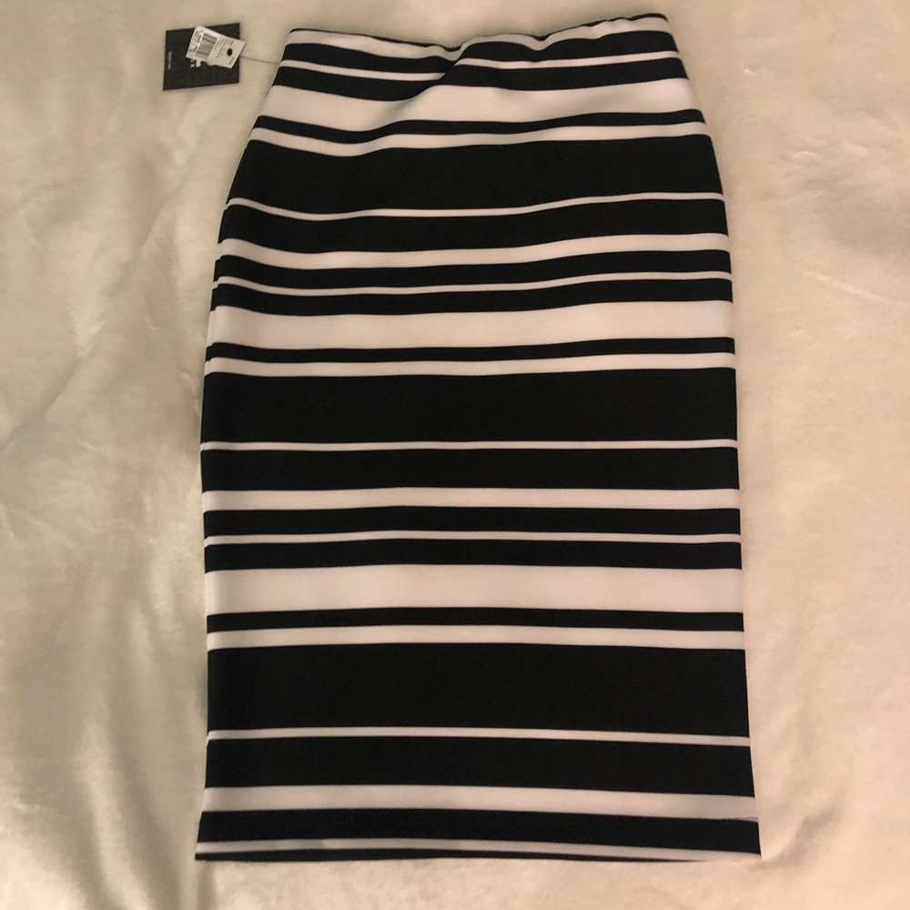 Black and White Skirt